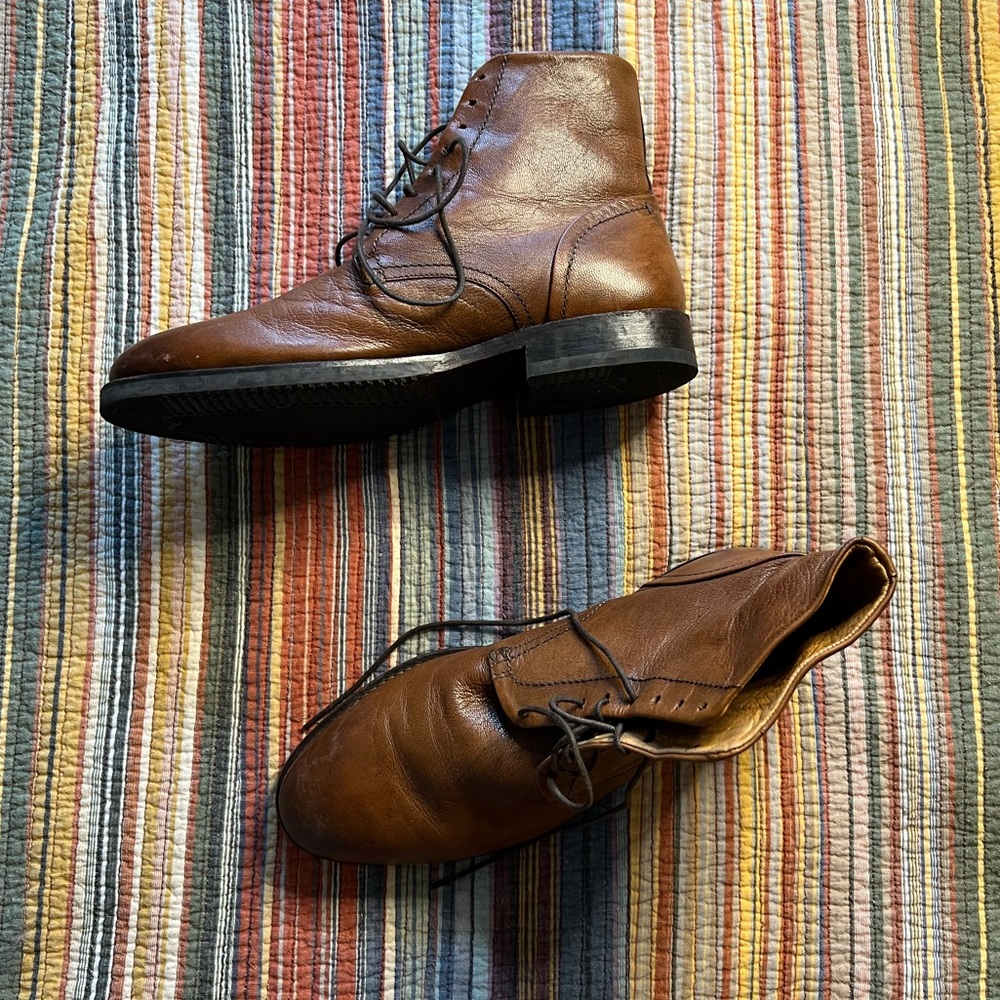 Frye Lace Up Boots